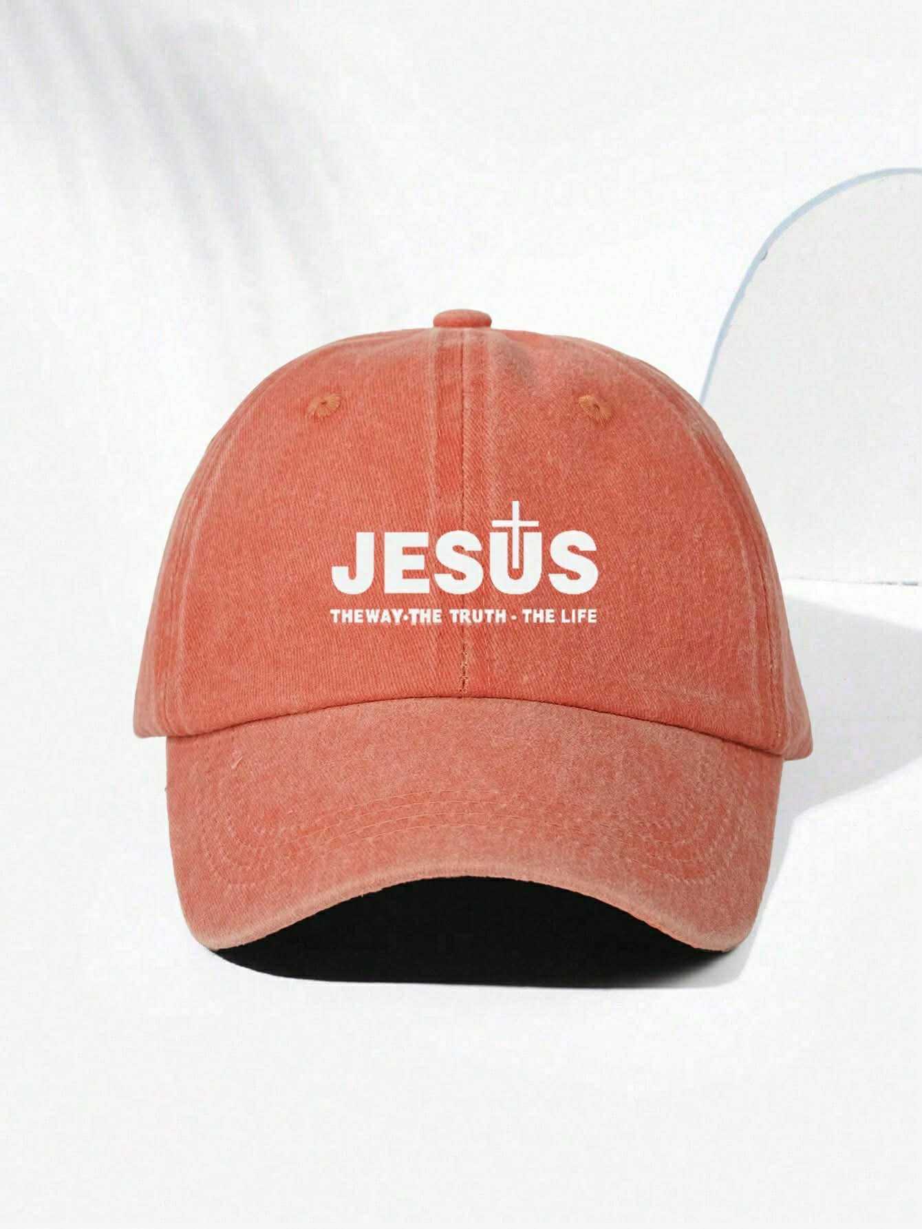 Jesus – The Way, The Truth, The Life Cap (Orange)