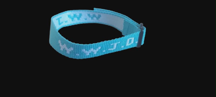 WWJD Bracelet / WWJD Wristband - Christian Gift - UK Seller - 100% Profits to Outreach