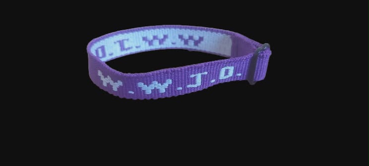 WWJD Bracelet / WWJD Wristband - Christian Gift - UK Seller - 100% Profits to Outreach