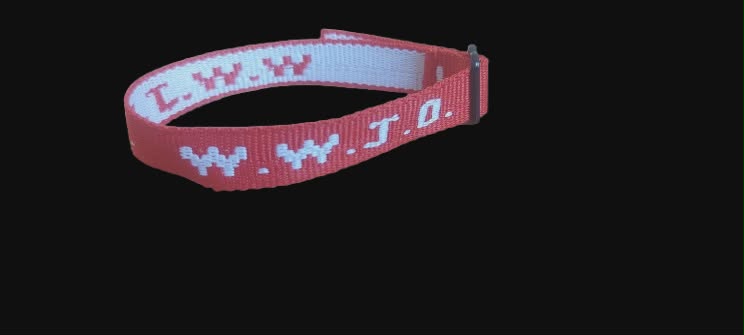 WWJD Bracelet / WWJD Wristband - Christian Gift - UK Seller - 100% Profits to Outreach