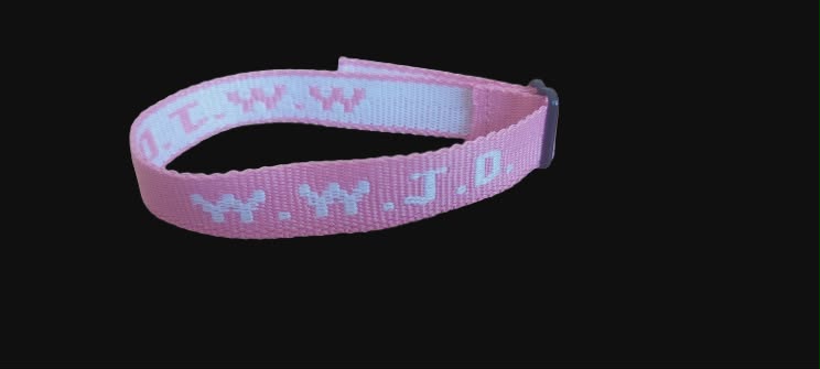 WWJD Bracelet / WWJD Wristband - Christian Gift - UK Seller - 100% Profits to Outreach