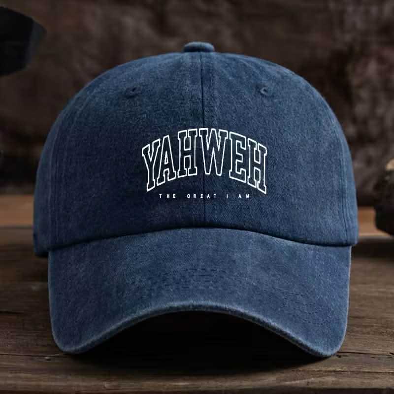 Yahweh – The Great I Am, Cap (Denim Blue)