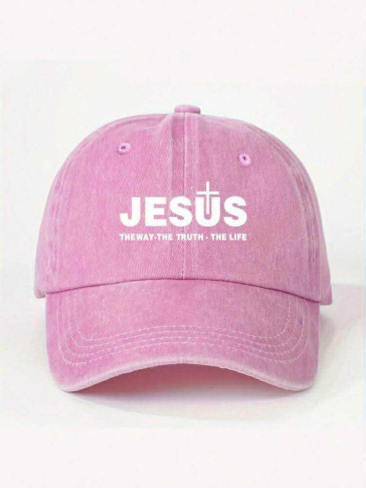 Jesus – The Way, The Truth, The Life Cap (Pink)