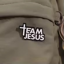 Team Jesus Pin Badge – Limited Stock